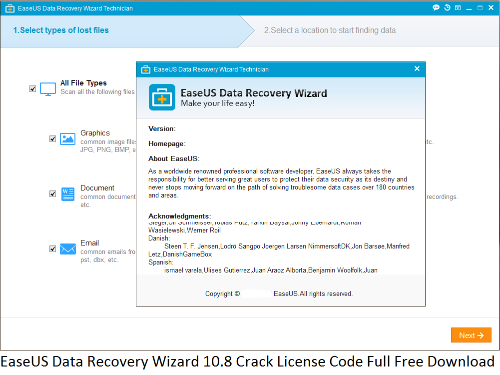 key generator for easeus data recovery